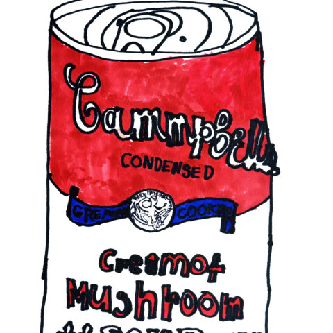 小杉富士夫「キャンベル缶」