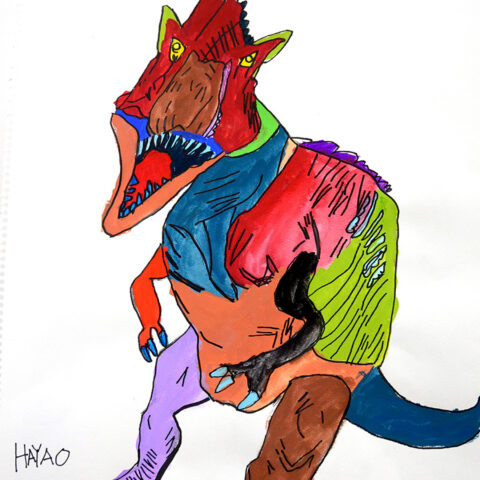 関谷早央「ティラノサウルス」