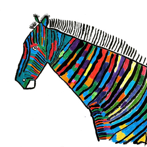 天野嘉人「しまうま」