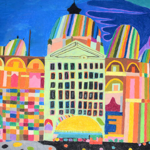 吉村松子「街並み」