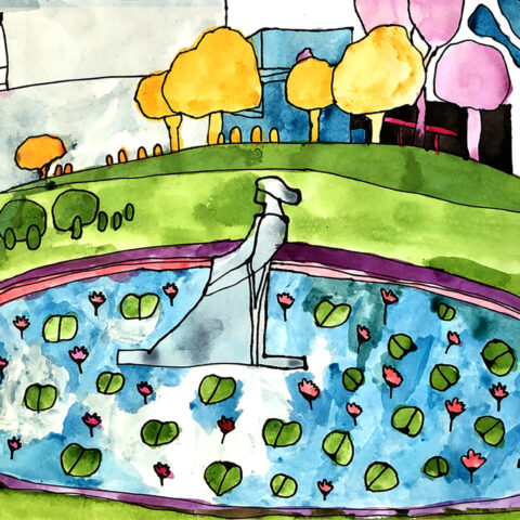 河村竜太郎「公園」