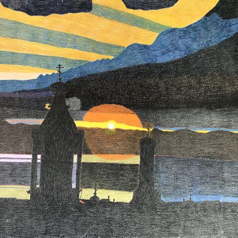 柏木春雄「夜明け」