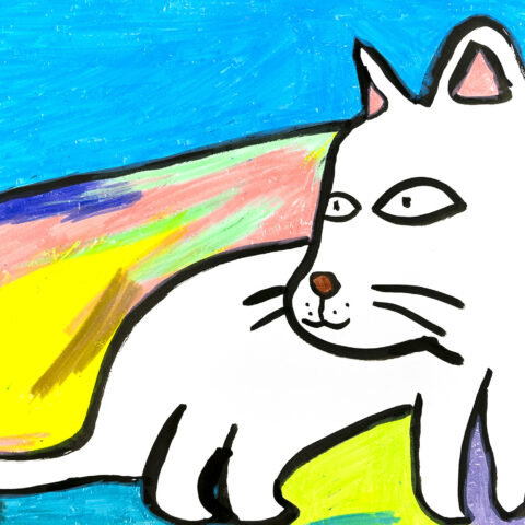 小塩祐二「振り向きネコ」