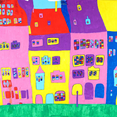 山田悦久「街並み」