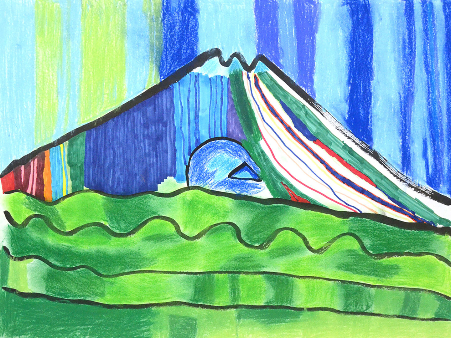 天野嘉人「富士山」