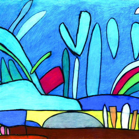 吉田幸子「雨上がり」