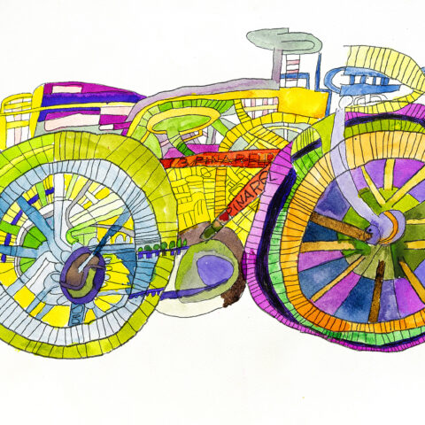 田中亮「自転車」