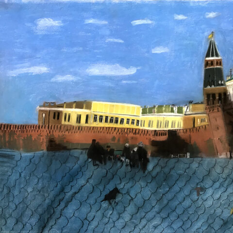 鈴木あさ子「青の広場」