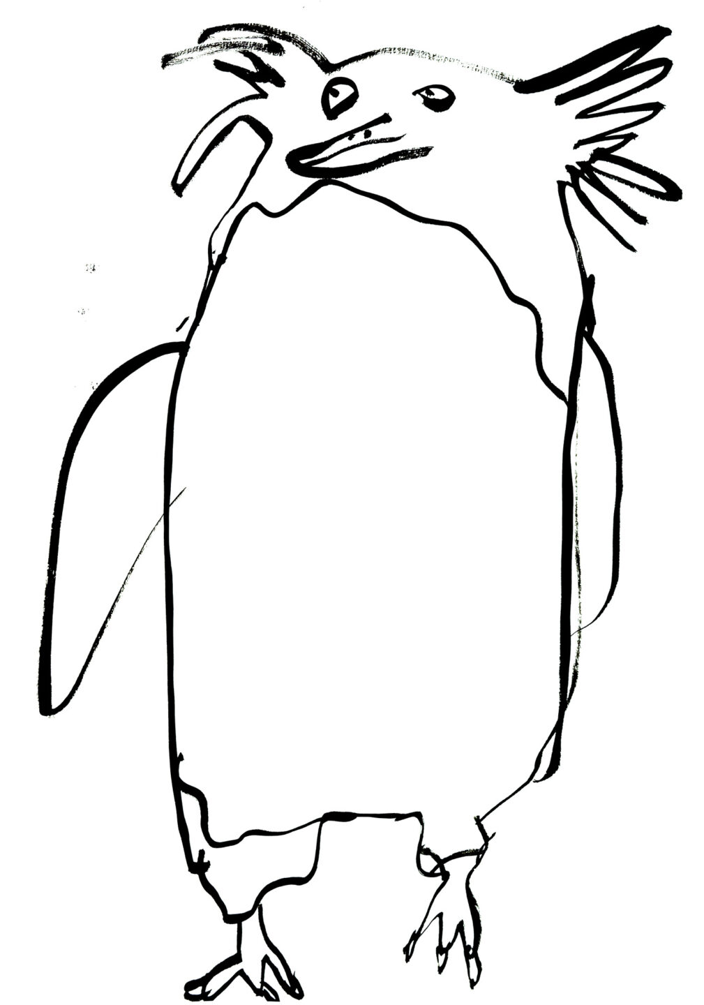 園田康貴「イワトビペンギン」
