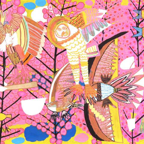 松本五十美「森の賑わい」