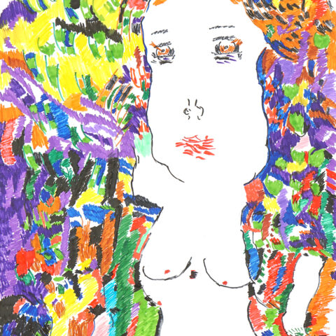 鈴木文明「女性像3」