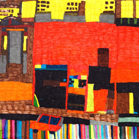 佐藤和紀「夕焼け」