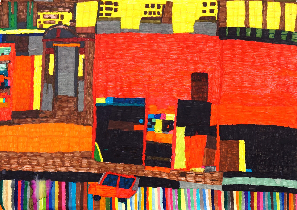 佐藤和紀「夕焼け」