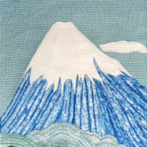 安間佐恵「 富士山（日本平より）」