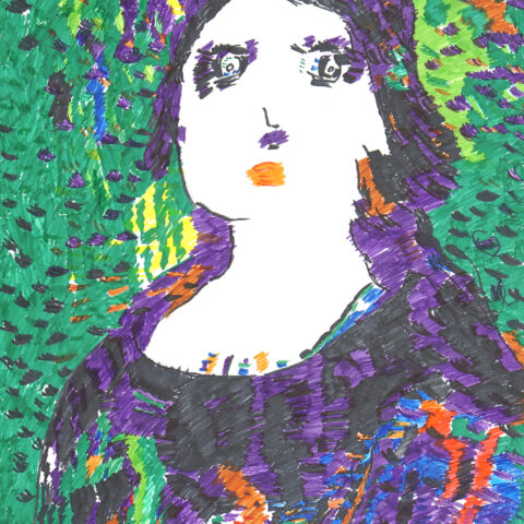 鈴木文明「女性像2」