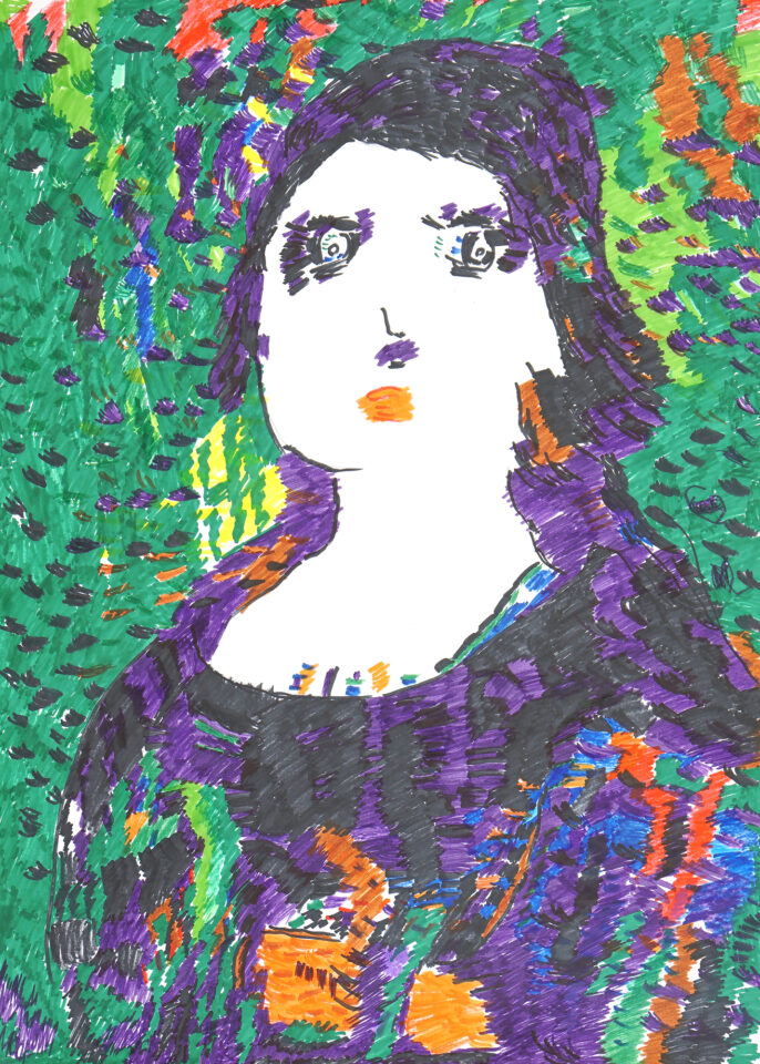 鈴木文明_女性像2_515＊728