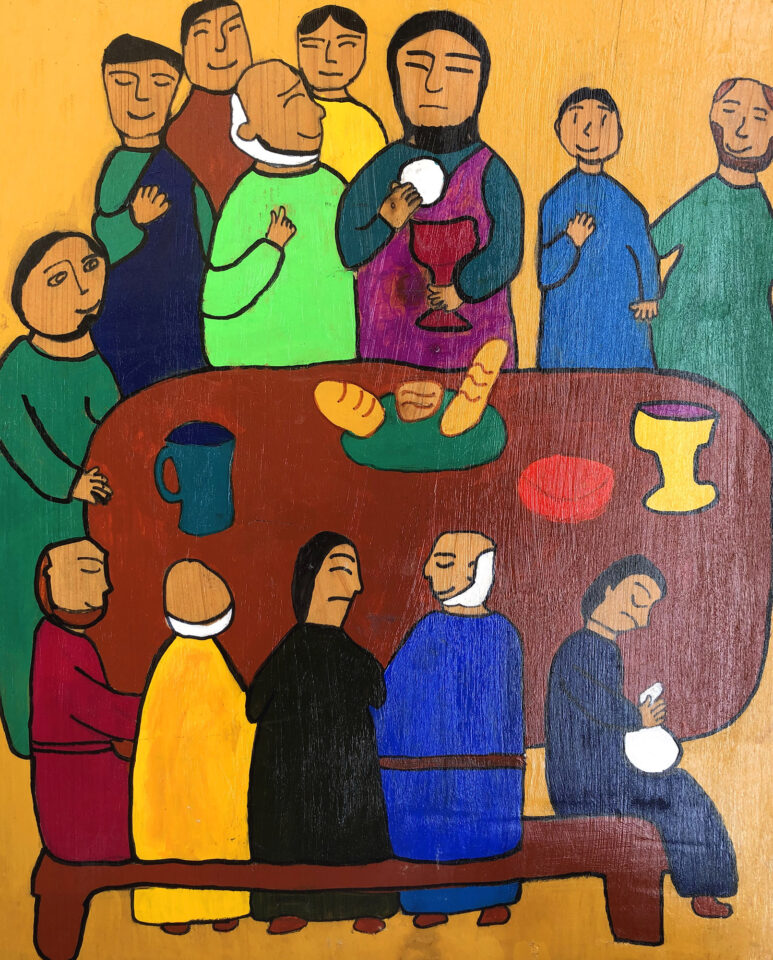 masaichi「最後の晩餐」 | ふじのくに障がい者芸術ポータルサイト