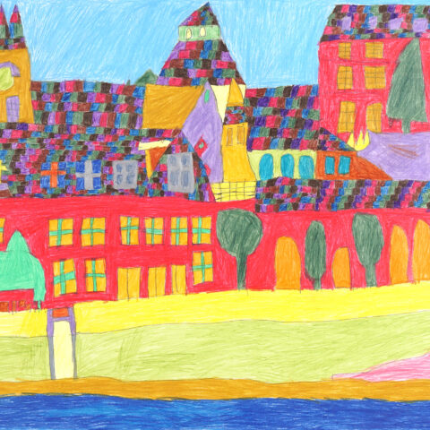 赤堀正幸「街並み」