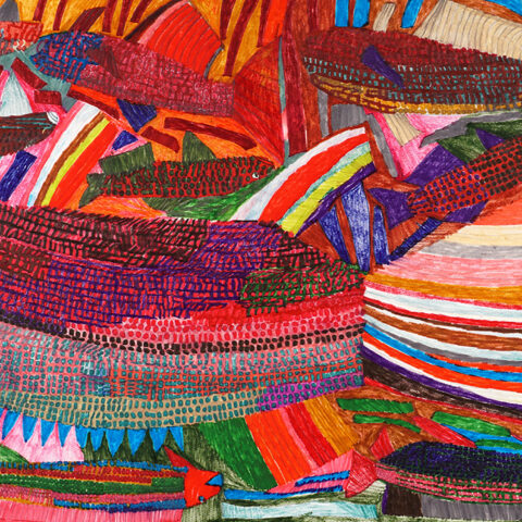 山崎孝「魚の群勢」