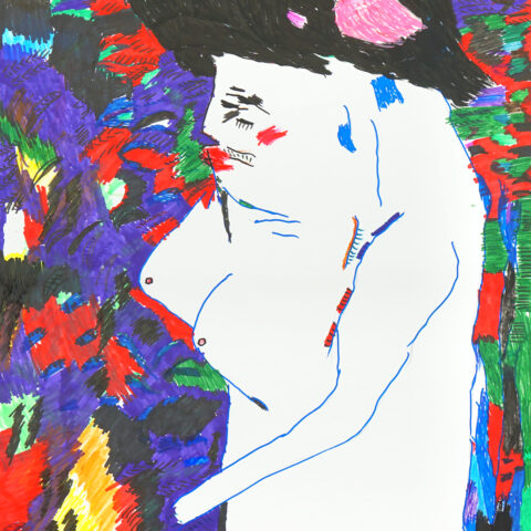 鈴木文明「女性像4」