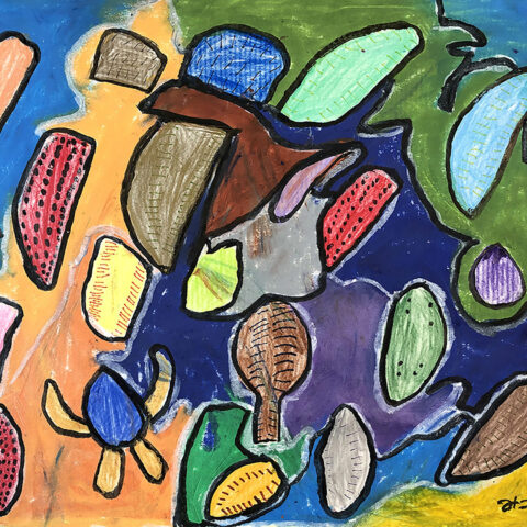 小原光貴「空飛ぶ果物」