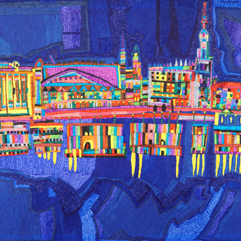 佐藤和紀「海面に映る都市」