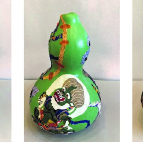 安田幸大「武士、雷神、風神」