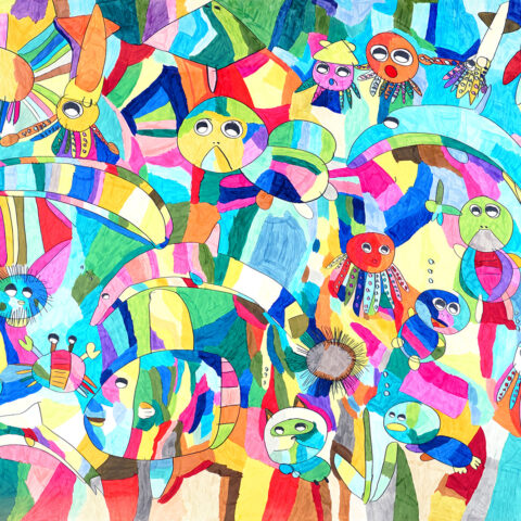 村松和洋「生き物たち」