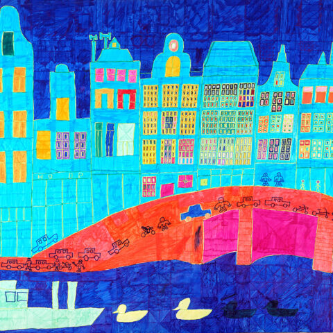 菊池勇貴「夜の街並み」