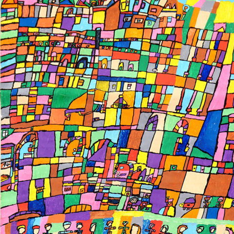 大石貴哉「街並み」