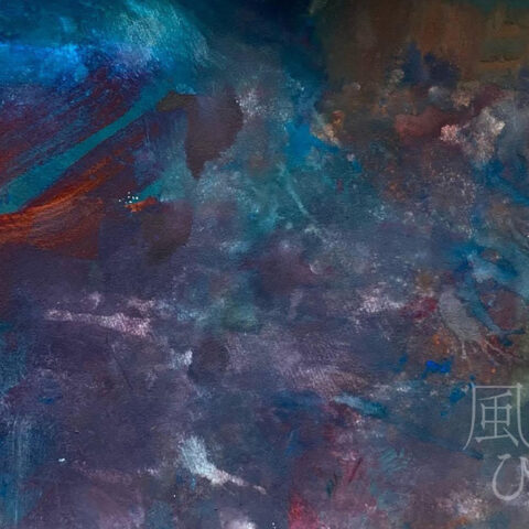 宇佐美亜門「赤富士」