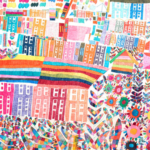 伊藤公子「花咲く街並み」