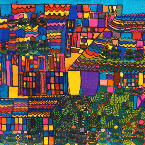 伊藤公子「街並み」