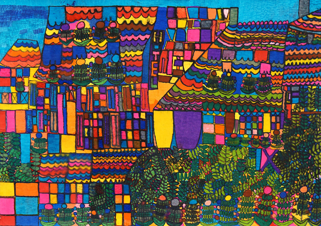 伊藤公子「街並み」