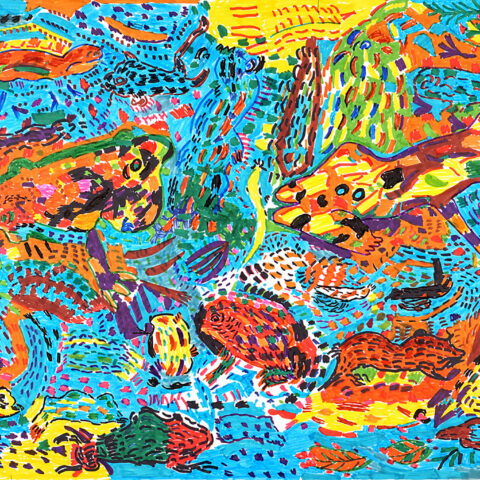 鈴木文明「かえる」