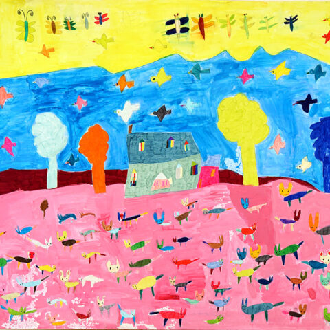 水野恵美「まきばの賑わい」