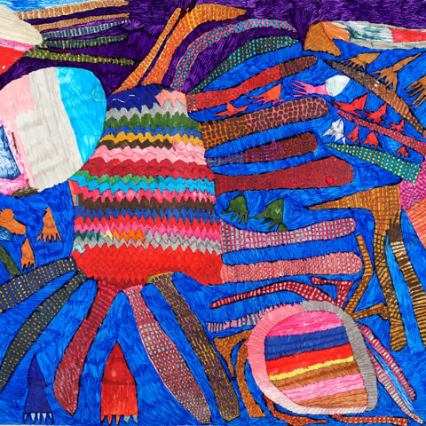 山崎孝「海中」