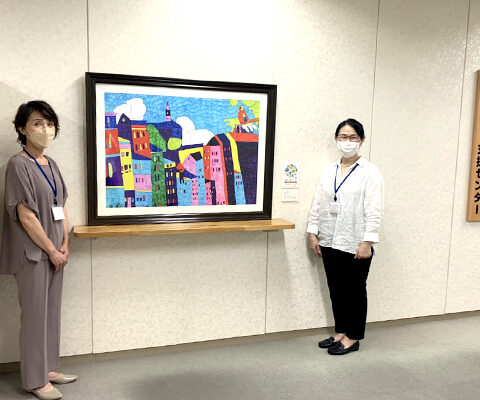 まちじゅうアート展示作品 公益社団法人静岡県看護協会さま
