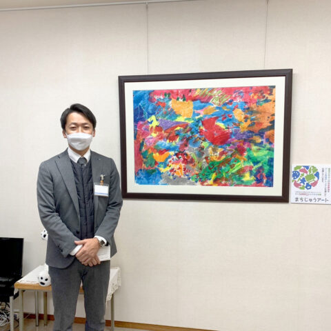 まちじゅうアート展示作品 磐田市副市長室さま「無題」
