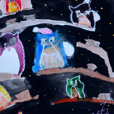 太田 利三「12月の森」