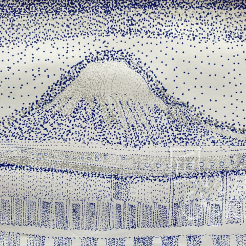 新幹線と富士山