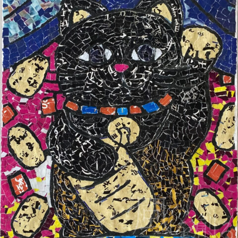 安間 勝司「招き猫」