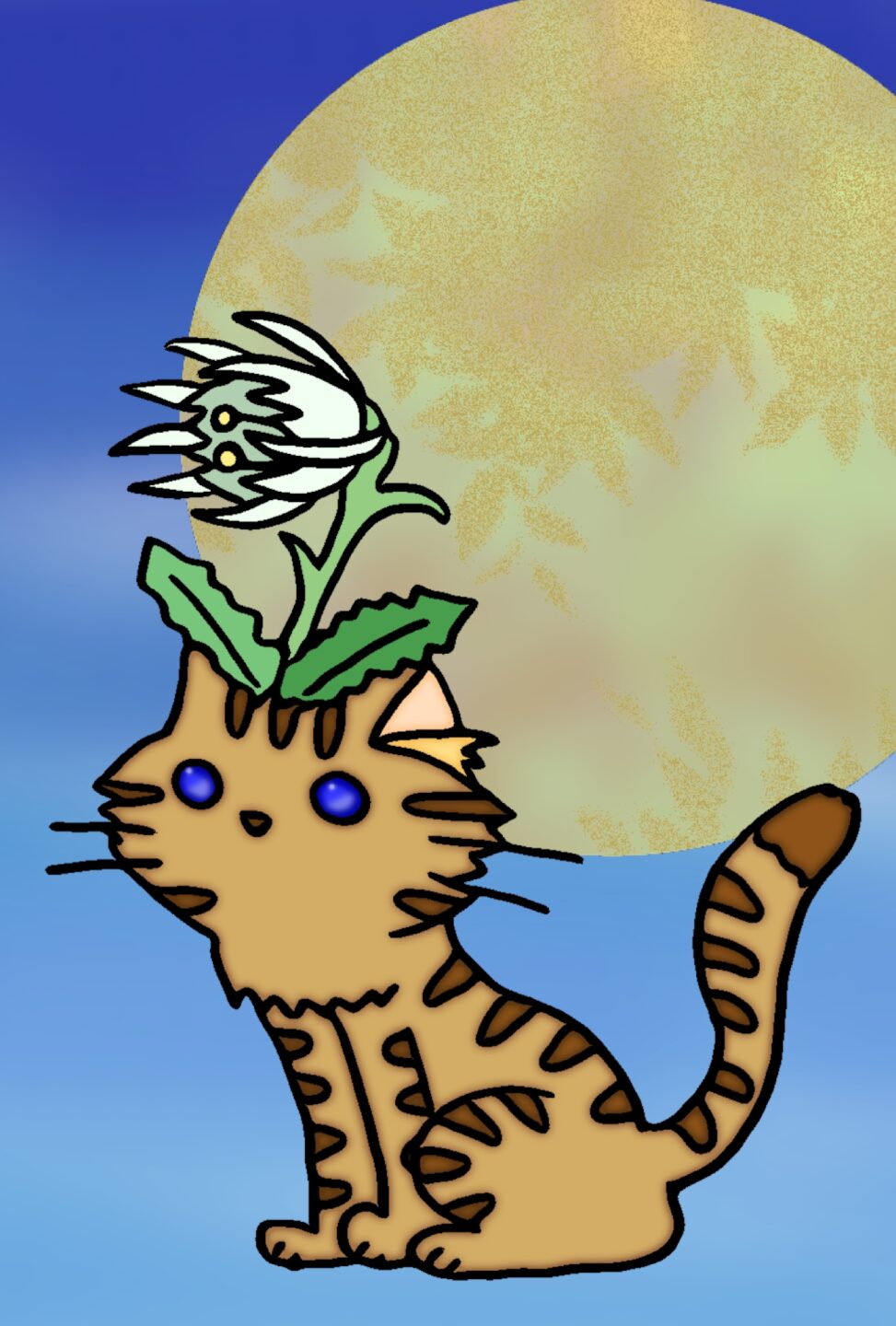 葉月ハブ「月下美猫」