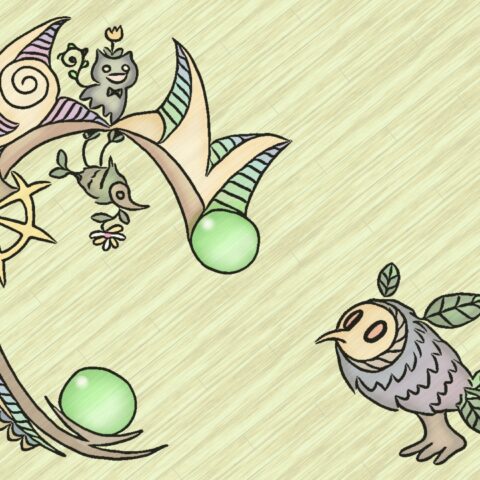 葉月ハブ「樹木の世界の奇妙なミミズク」