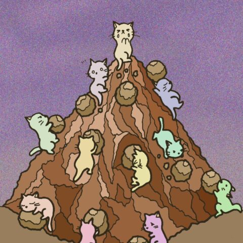 葉月ハブ「シーシュポス達の神話」