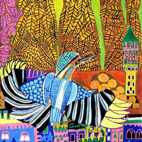 松本五十美「飛び立つ」