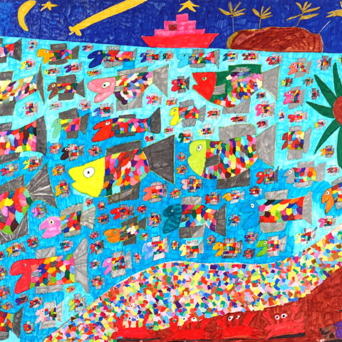 平松克彦「さかな」