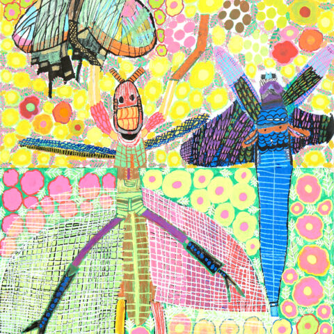 松本五十美「昆虫上下」