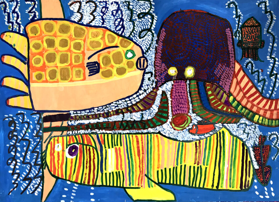 市川文男海の中