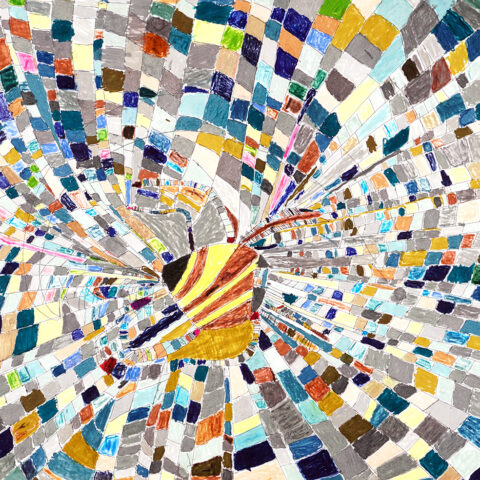 伊藤清「蜘蛛の巣」